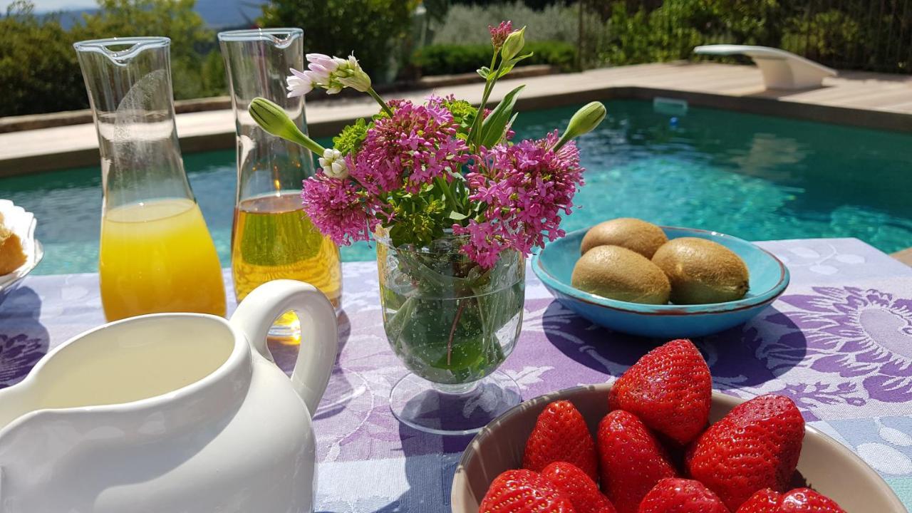 Pierres Blanches Bed & Breakfast Cotignac Eksteriør bilde